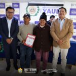 CONTINUAMOS CON LA ENTREGA DE TITULOS DE PROPIEDAD HOY VISITAMOS EL DISTRITO DE YAULI