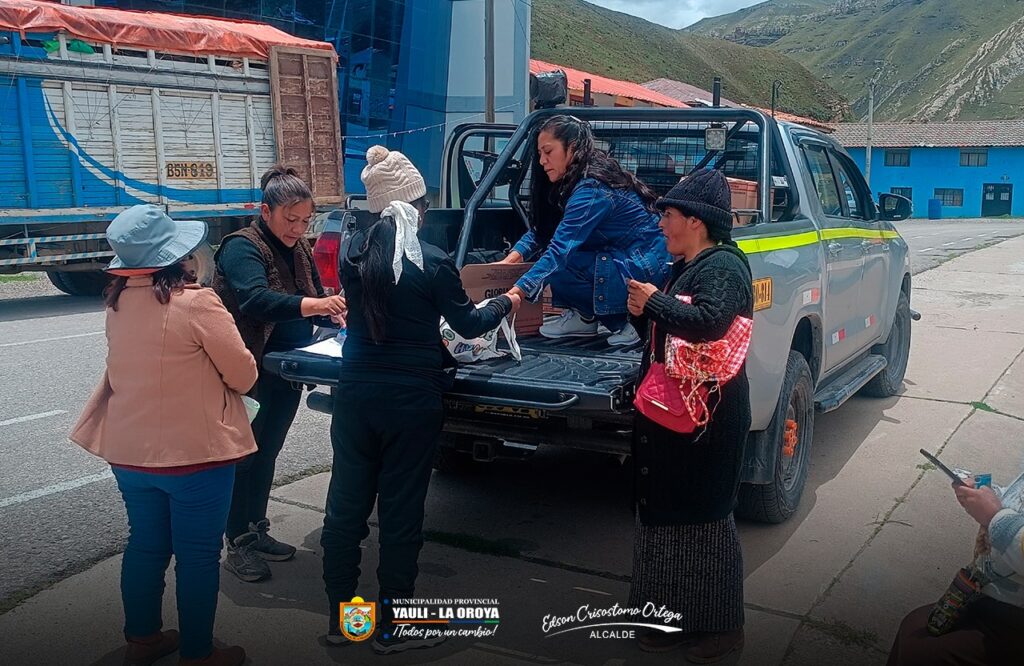 CONTINUA LA ENTREGA DE ALIMENTOS A LOS BENEFICIARIOS DEL PROGRAMA VASO DE LECHE