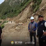 ALCALDE PROVINCIAL ATENDERÁ EMERGENCIAS VIALES POR LLUVIAS EN EL DISTRITO DE CHACAPALPA