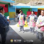 ALCALDE VISITA INSTITUCIONES EDUCATIVAS DE NIVEL INICIAL DEL DISTRITO DE SANTA ROSA DE SACCO