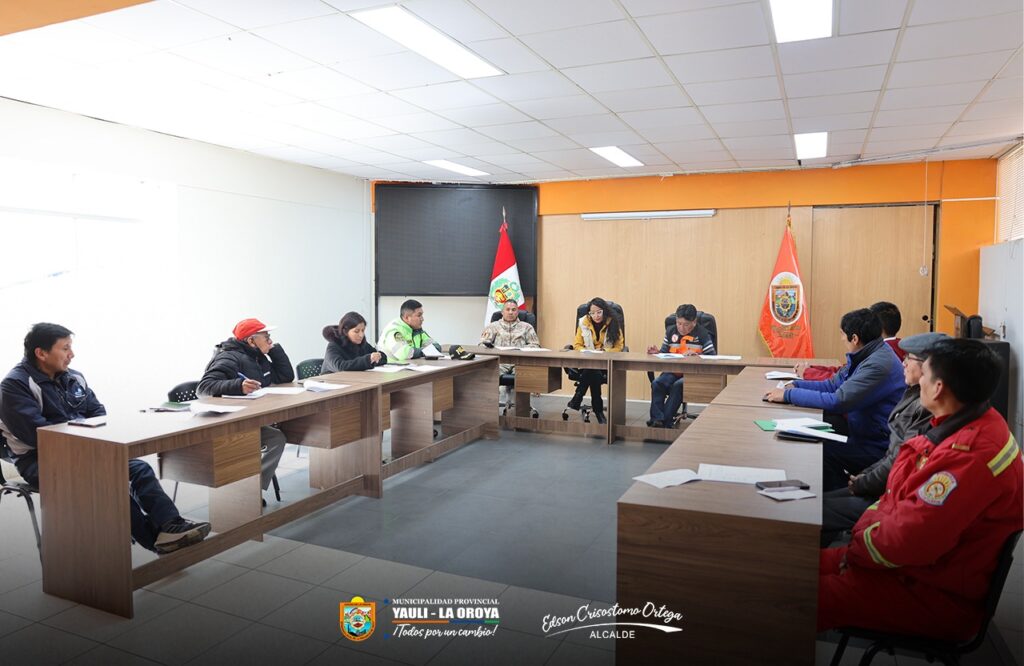 REUNIÓN DE COORDINADORES PARA EL SIMULACRO NACIONAL DE MULTIPELIGRO