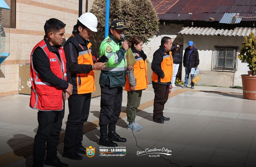 LA OROYA PARTICIPÓ EN EL 2DO SIMULACRO NACIONAL MULTIPELIGRO – “POR UN PAÍS PREPARADO”