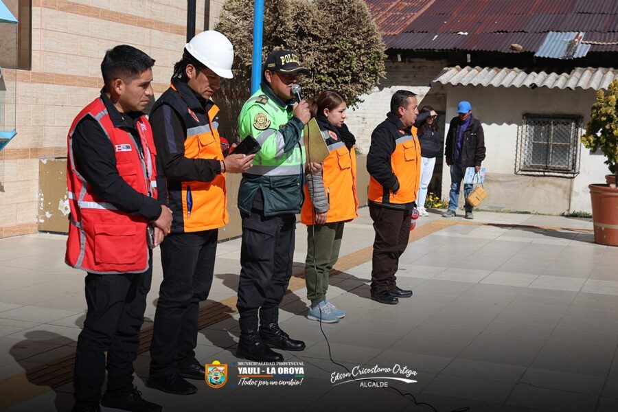 LA OROYA PARTICIPÓ EN EL 2DO SIMULACRO NACIONAL MULTIPELIGRO – “POR UN PAÍS PREPARADO”