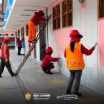 AVANZA TRABAJO DE MEJORAMIENTO EN LA I.E. LEONCIO ASTETE RODRÍGUEZ A TRAVÉS DEL PROGRAMA LLAMKASUN PERÚ