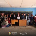 ALCALDE EDSON CRISÓSTOMO ORTEGA DA INICIO A ESTUDIOS PARA PROYECTO DE ELECTRIFICACIÓN EN TINCOCANCHA