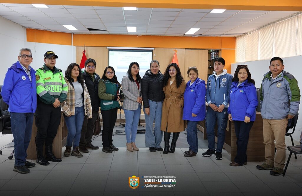 MUNICIPALIDAD PROVINCIAL DE YAULI – LA OROYA IMPULSA LA GESTIÓN AMBIENTAL LOCAL CON IMPORTANTES ACUERDOS