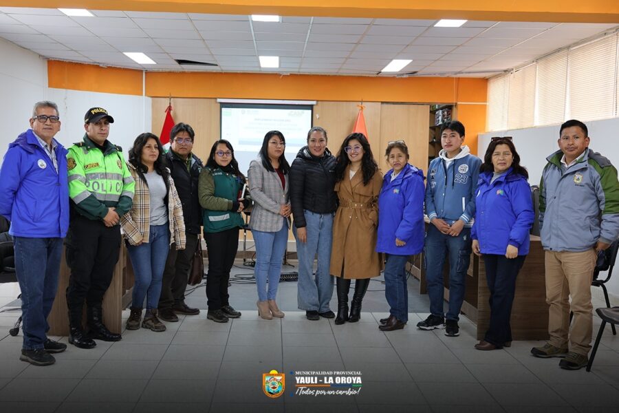 MUNICIPALIDAD PROVINCIAL DE YAULI – LA OROYA IMPULSA LA GESTIÓN AMBIENTAL LOCAL CON IMPORTANTES ACUERDOS