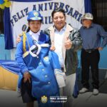 ENTREGA DE UNIFORMES DE GALA A LA I.E. “8 DE OCTUBRE” DE PACCHA