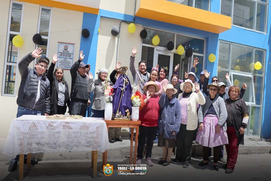 INAUGURACIÓN DEL LOCAL COMUNAL MULTIUSO EN EL PUEBLO JOVEN LAS BRISAS